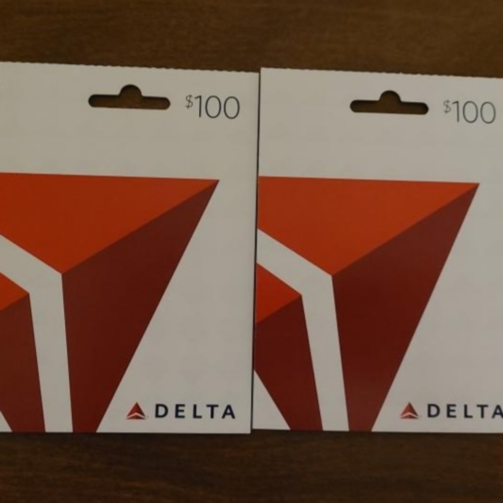 $200 Delta air gift catds